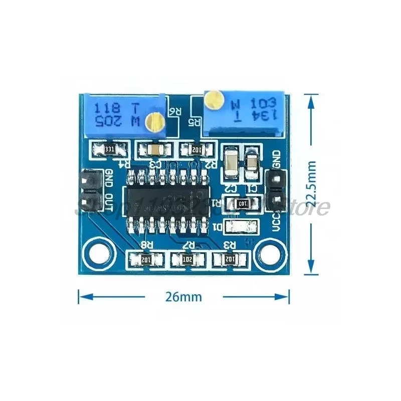 TL494 PWM Controller Module Adjustable Duty Cycle Adjustable Waveform Generator 5V Frequency 500-100kHz 250mA