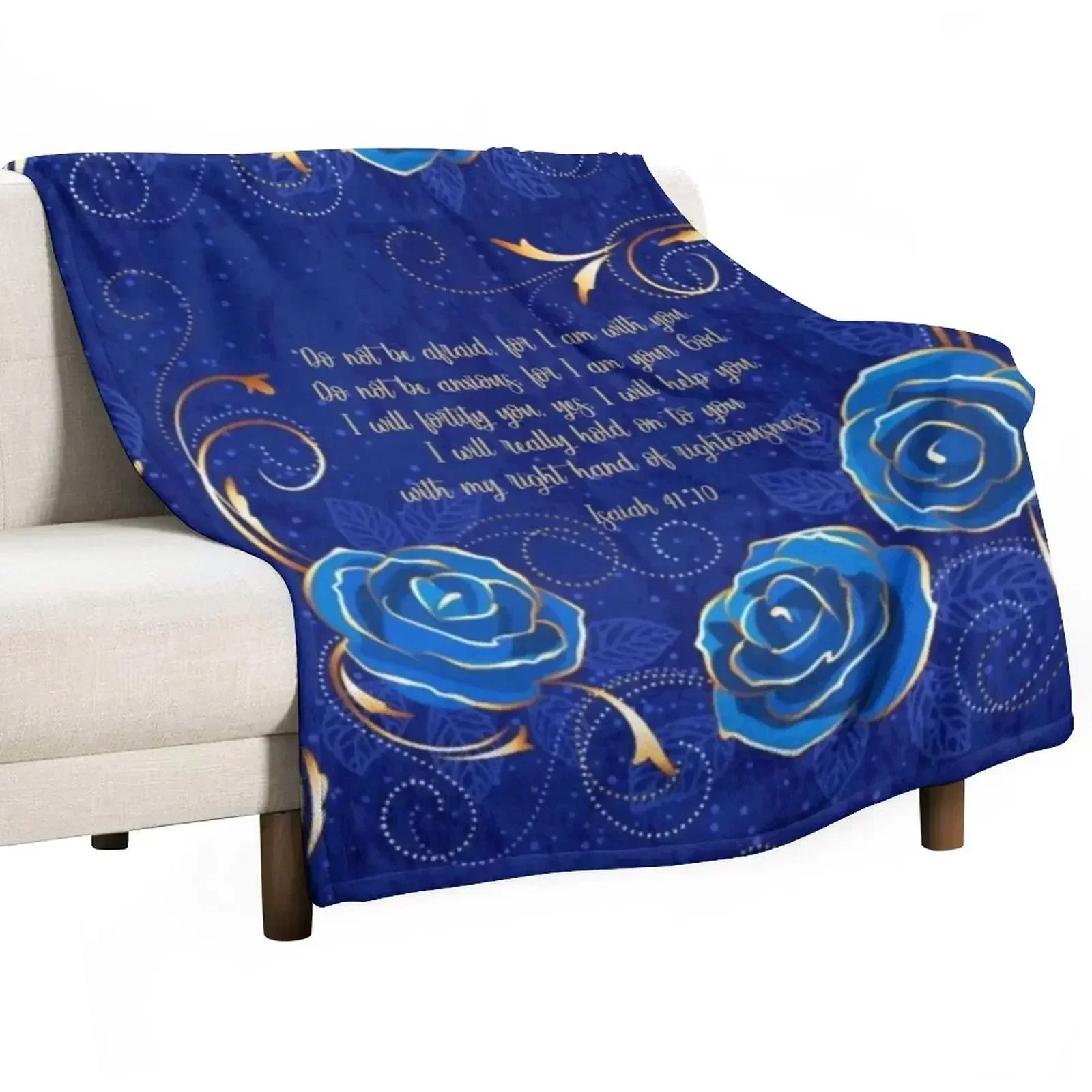 

Isaiah 41:10 Throw Blanket Heavy valentine gift ideas Blankets