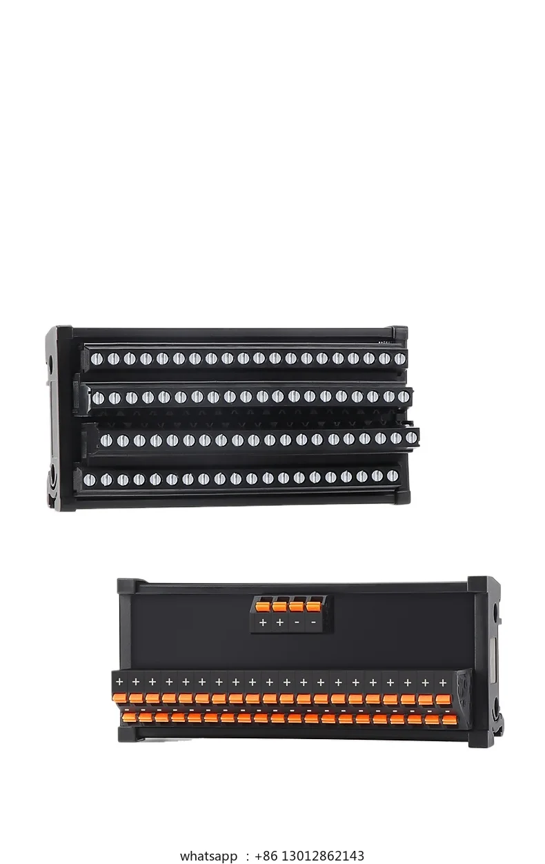 

Wiring terminal block ECTB power splitter PLC wiring board one-to-one in and out