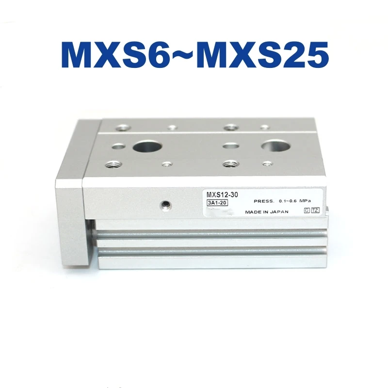 MXS New Original MXS6 MXS8 MXS12 MXS16 Air Slide Table Guide Cylinder Pneumatic MXS20 MXS25 MXS6L MXS6-50