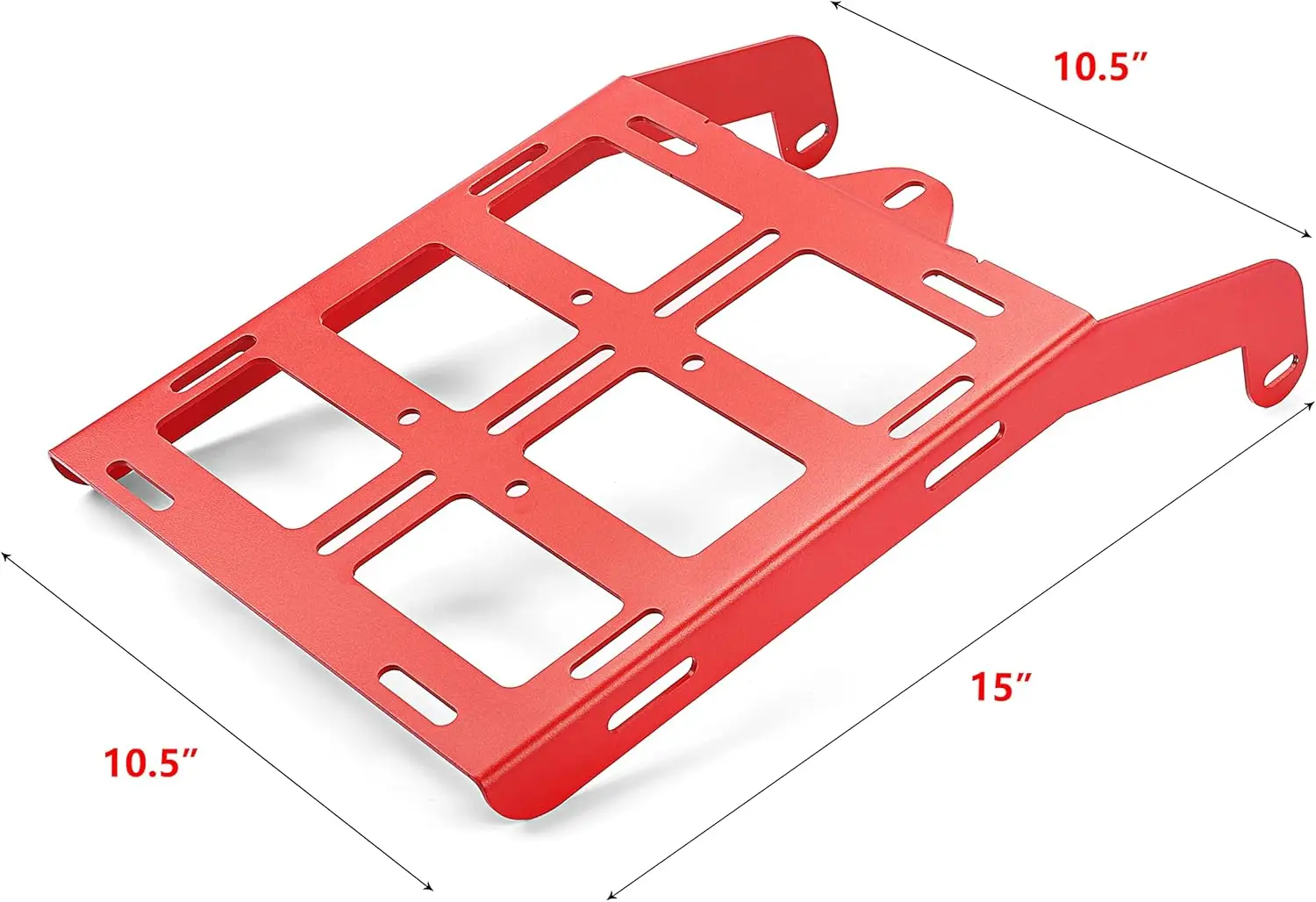 Red Rear Tail Luggage Carrier Rack Compatible with Honda XR650L 1993-2025, XR250L 1991-1995