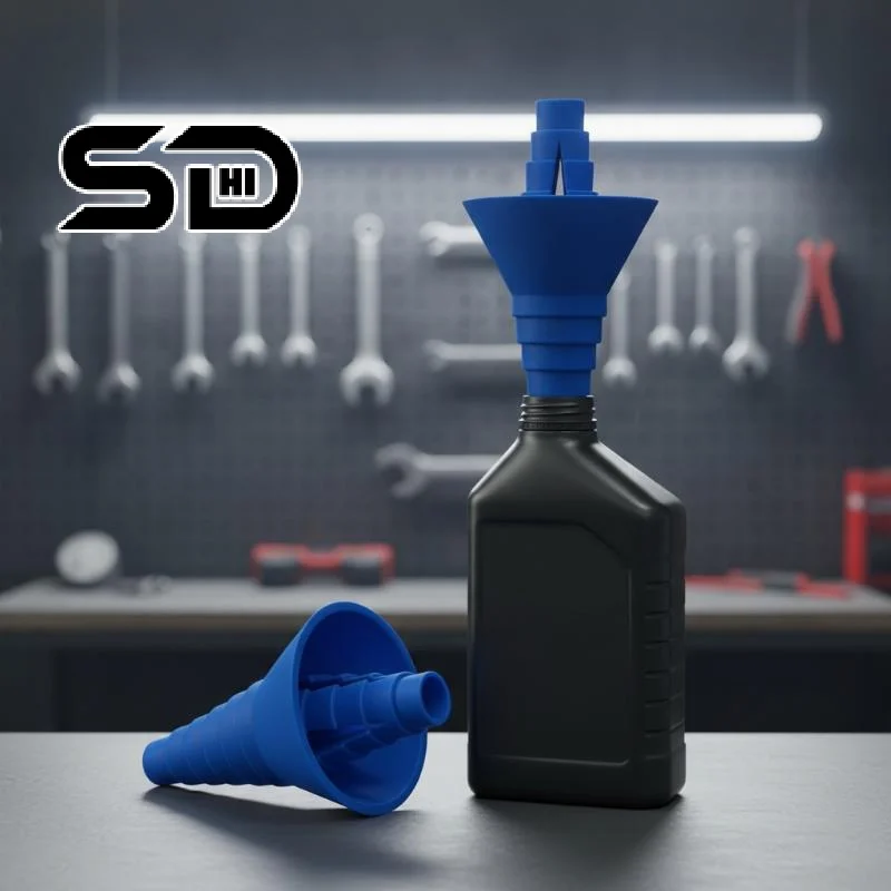 Multi Size Bottle Funnel Adapter Liquid Transfer Connector For Oil Detergent Soap Craft Fluid Pouring