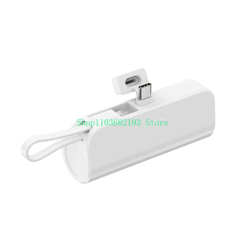 Pocket Capsule Power Bank KC Certified 5000 MA Mobile Phone Holder Mini Portable Power Source Gift Printing