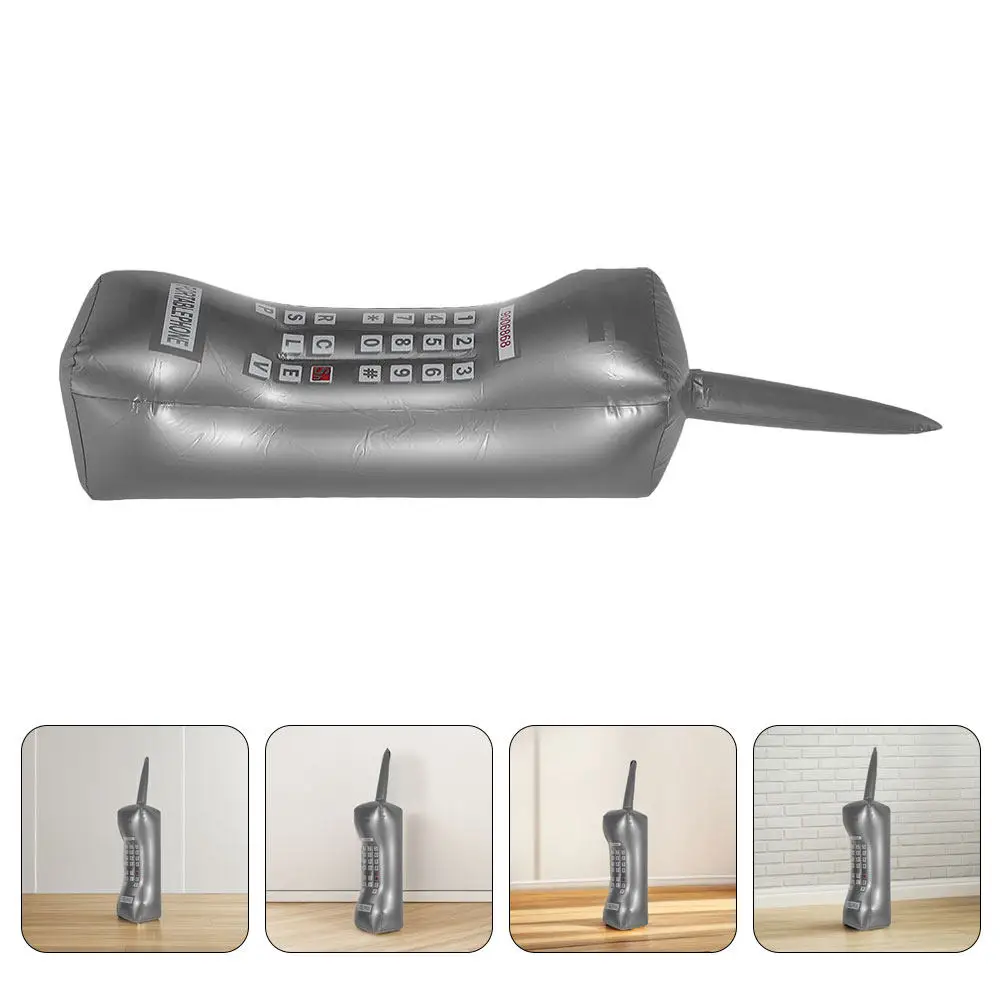 

Надувные ретро-телефоны (2 шт.) для ролевых игр, декораций для путешествий и вечеринок, аксессуары, развивающие воображение