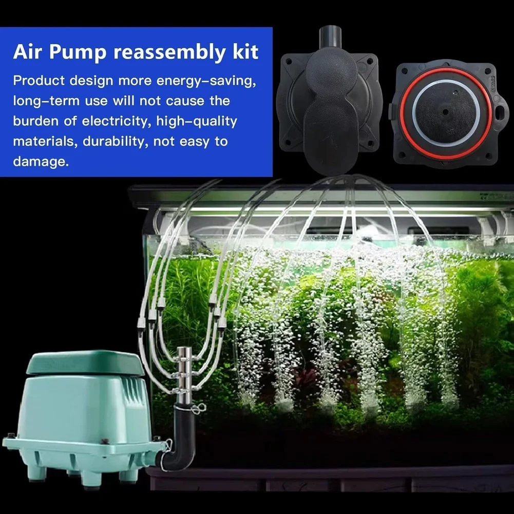 Gas Pump Diaphragm Rebuild Repair Kit For HP-80 For HP-60 Air Pump Maintenance Set With Filter And Screw For Aquarium Industrial