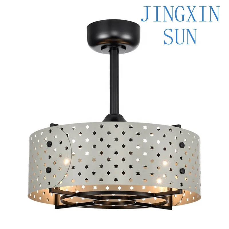 D058 chandelier ceiling fan with light