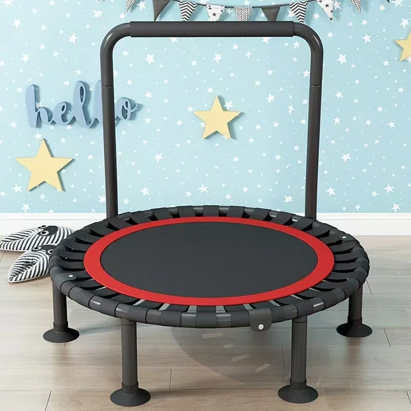 40 Inch  mini kids trampoline indoor trampoline with safety handrail