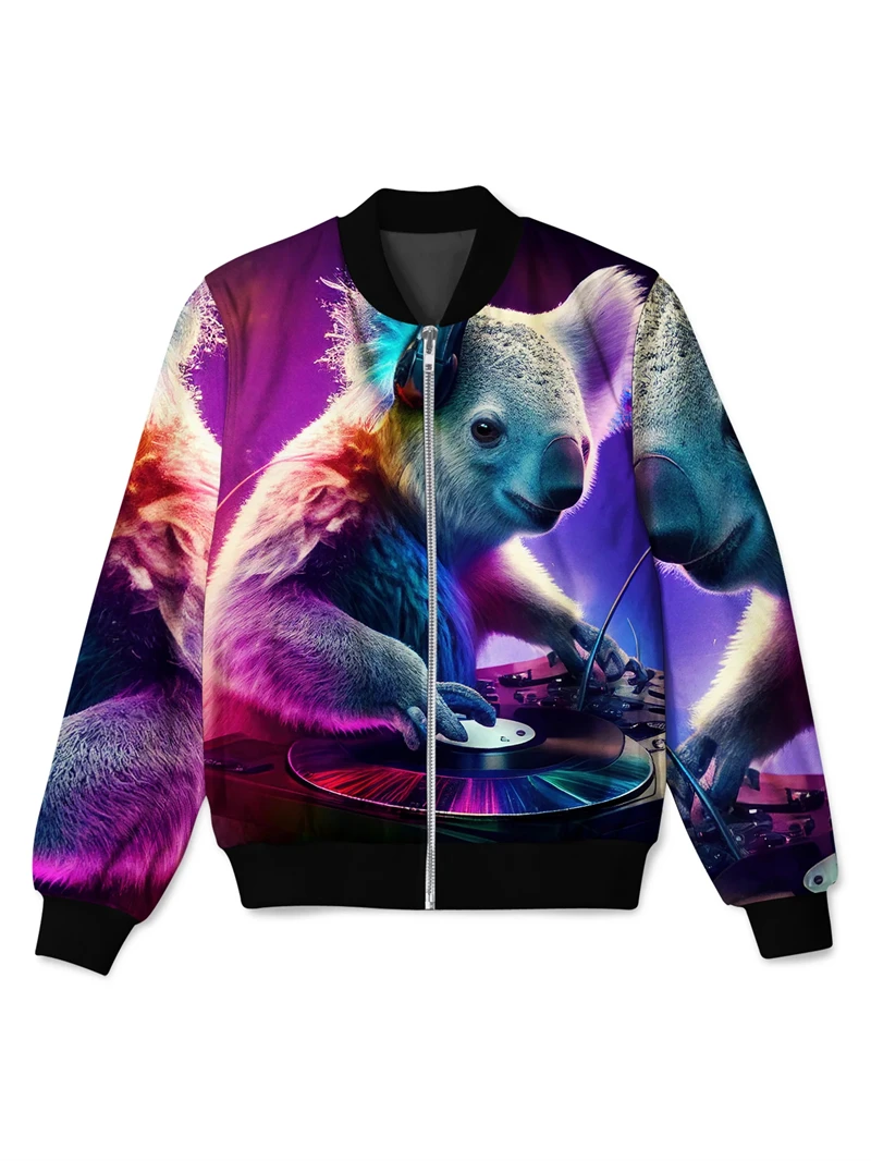 Fashion Cool  Skull Jacket For Men Trendy Personality 3d Printing Casual Men's Zip Jacket Designer Clothes 2024 Hot Sale Coat