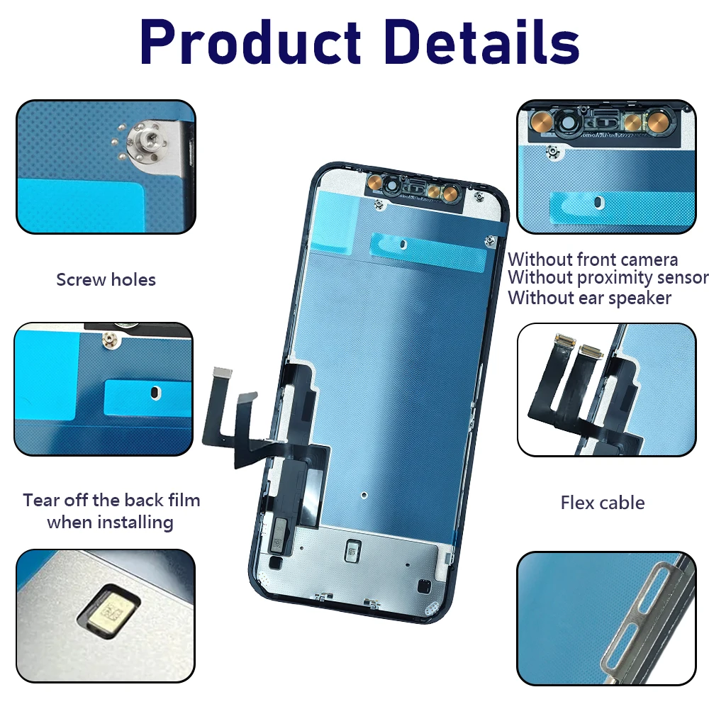OEM Display Genuine LCD For iPhone 11 A2111 A2223 A2221 Touch Screen Digitizer Screen Replacement For iPhone 11 Screen + Tools