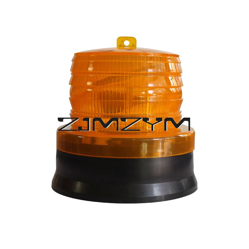 LED Solar Warning Light Solar Flashing Strobe Beacon Emergency LED Warning Light Car Auto Lamp