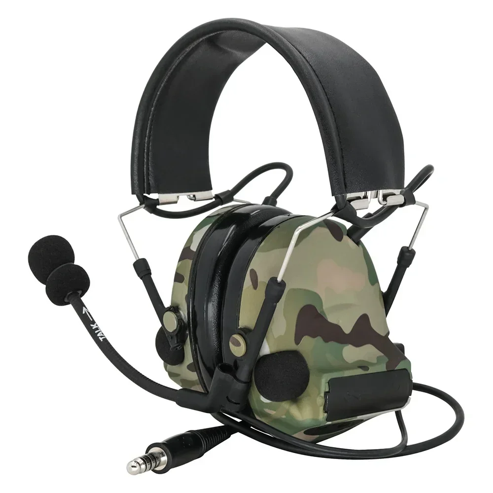 C2 Tactical Active Headset COMTA II Shooting Headphones Ear Protection Noise Reduction Active Hunting Headset with Tactical Ptt