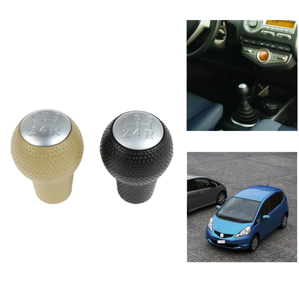 For HONDA JAZZ/ FIT 2002 2003 2004 2005 2006 2007 2008 Car-Stying 5 speed Gear Shift Stick Knob Lever Ball