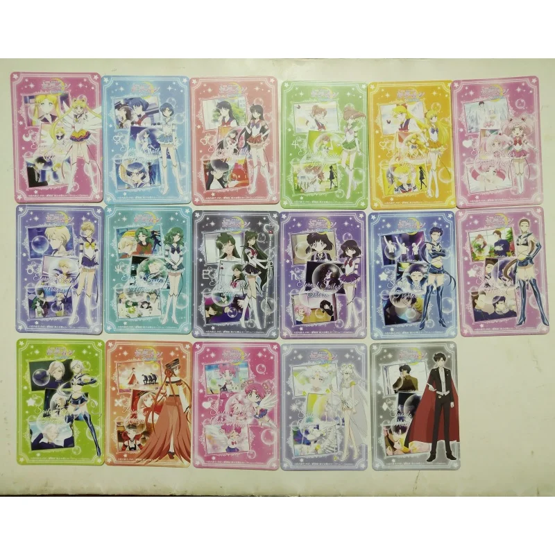 Sailor Moon Tsukino Usagi 86X59Mm Theater Version Self Made Color Flash Anime Game Characters Collection Card Diy Toys