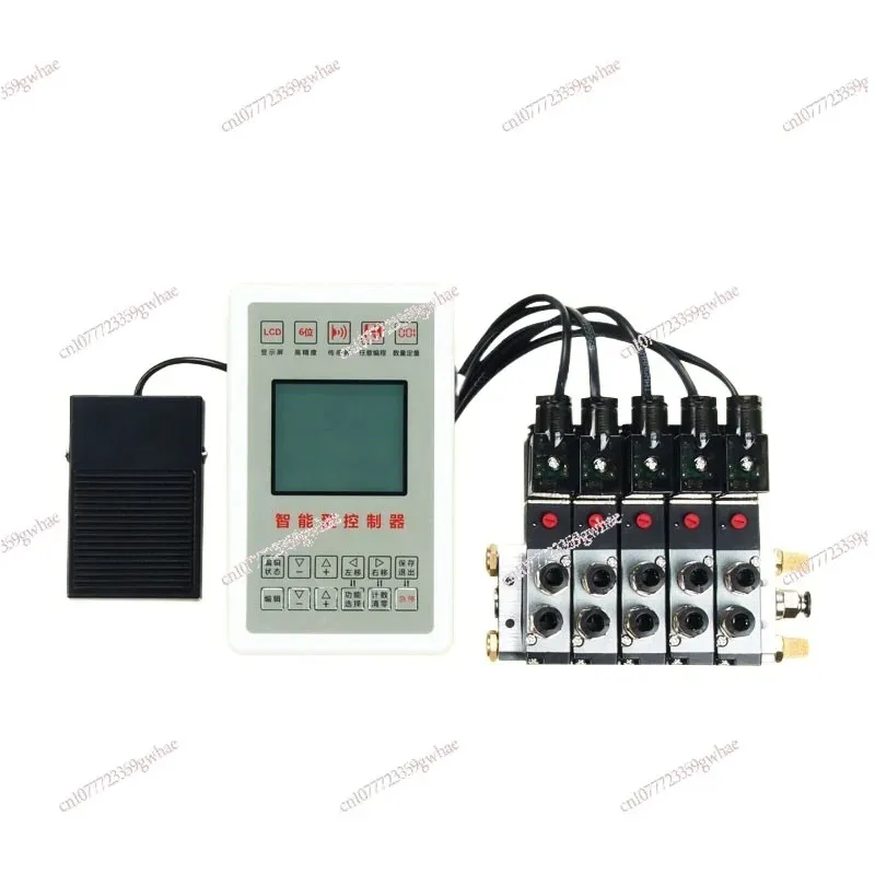 Cylinder controller programmable automatic reciprocating intelligent time control solenoid valve