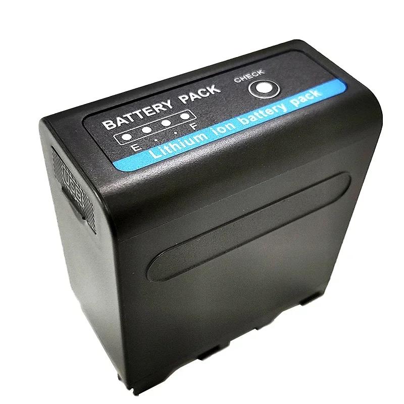 

Npf Battery NP-F980D NP-F990/F970/F950/F550/F750 Professional Camera Lithium Battery 8800mAh HVR-Z1 CCD-TRV36E CCD-SC5 CCD-RV200