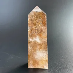 Natural Stone Clear Crystal Tree Tower Polished Quartz Wand Point Reiki Healing Gift Room Decor Obelisk
