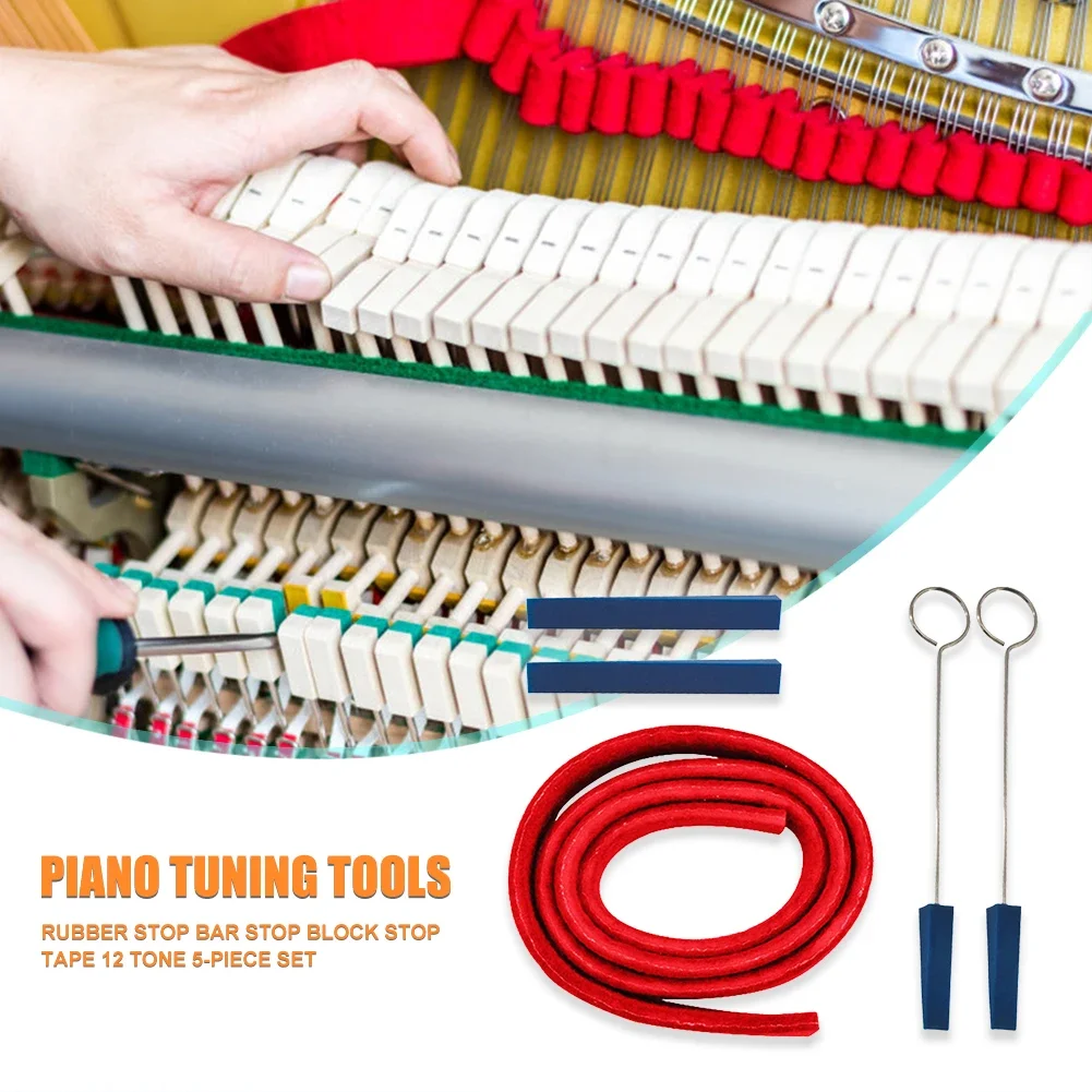 Piano Tuning Lever Tools Kit Mute Hammer Professional Piano Wrench Tuner Tuning Leather Fork Tuning Stick Tuning Tape wholesale