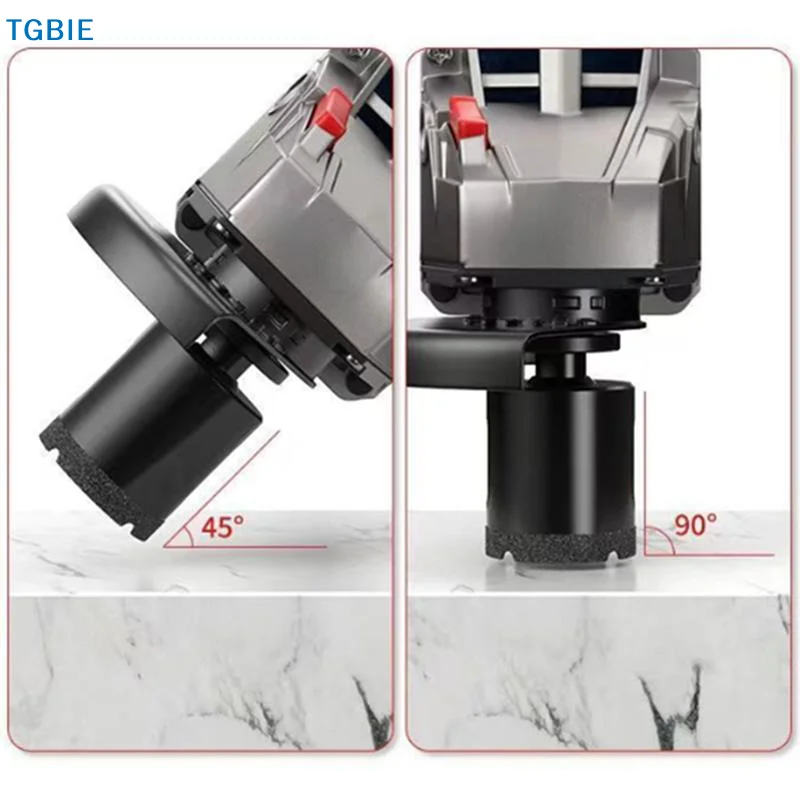 [TL]Dry Drilling Tool Damage-Free Core Drill Bit Hole Saw Cutter for Porcelain Glass Ceramic Wall Decoration Installation