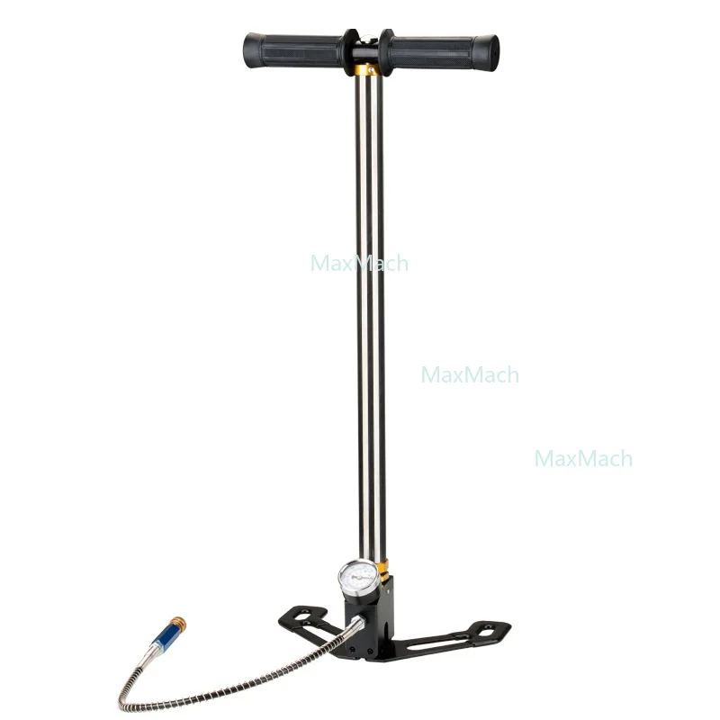 

4500PSI High-pressure air pump 30MPA 40MPA manual air pump stainless steel high-pressure air cylinder