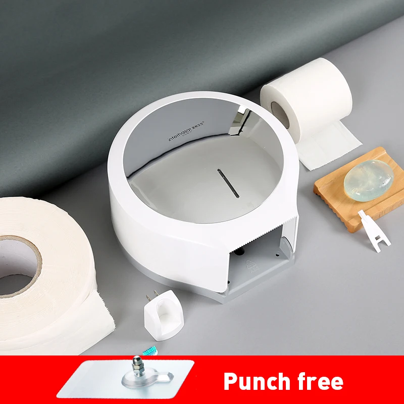 Toilet Paper Towel Dispenser Tiissue Dispenser Paper Box Roll Dispenser Mirror Surface High Capacity for Bahtrrom Commercial