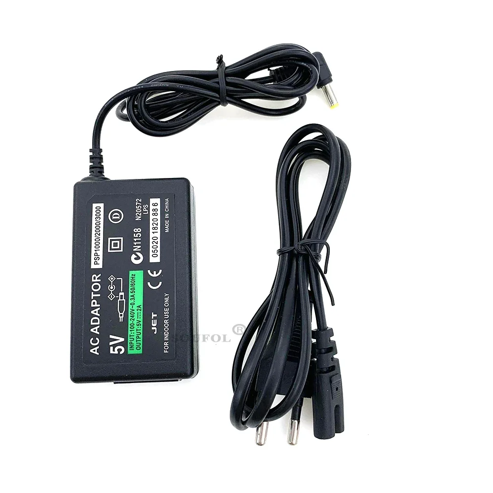 AC Power Adapter Home Wall Charger Power Supply Cord For PSP 1000 2000 3000 Game Accessoires with EU US Plug