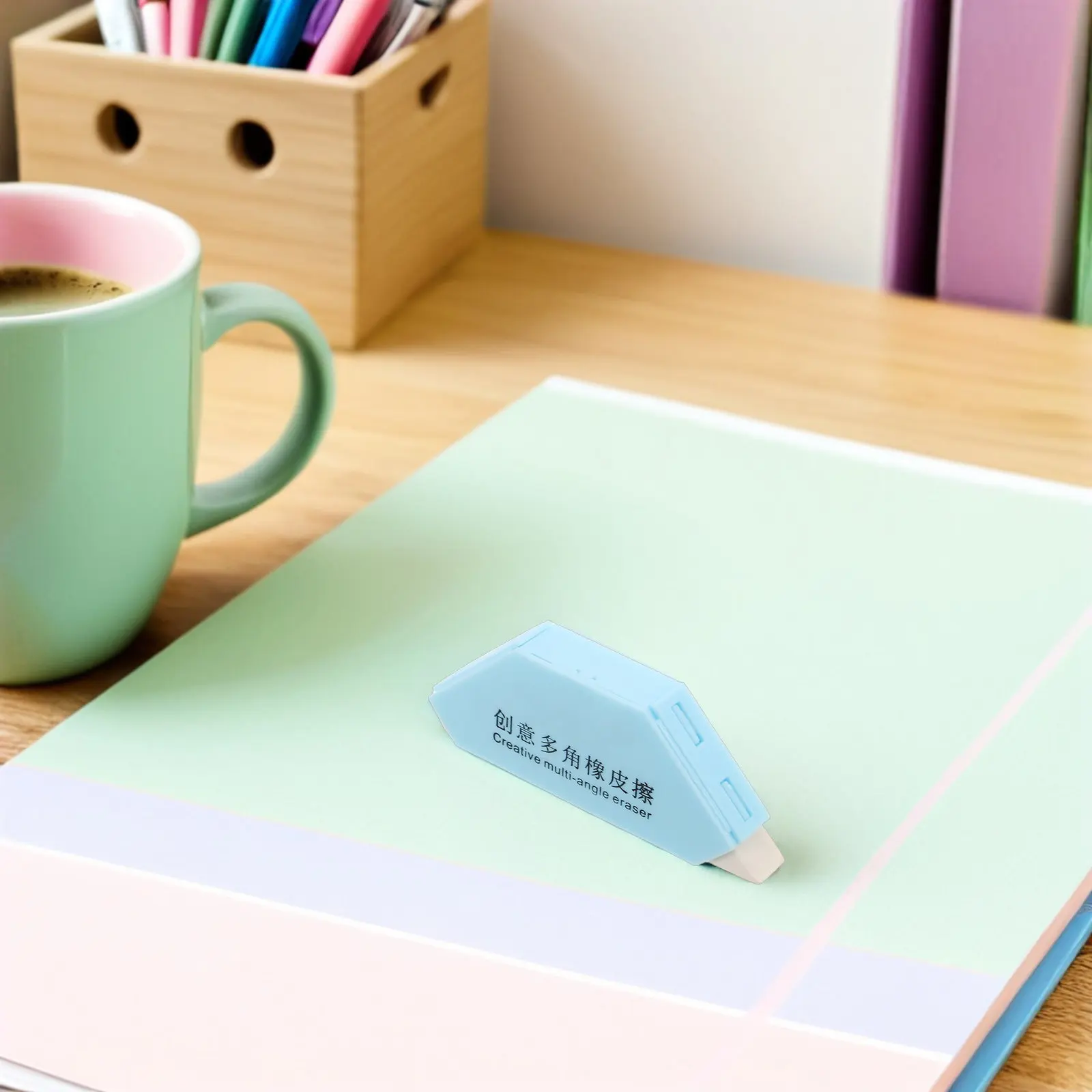 

Набор из 4 ластиков для скетчинга: мягкий материал, многоугольный дизайн для художников, студентов и творческих проектов