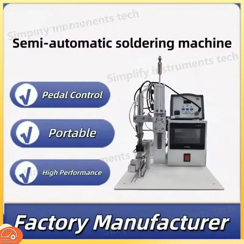 Semi Automatic BGA Rework Station SMD LED Spot Welding PCB Repair Tool Hot Air Soldering Iron Kit Electronics Welder