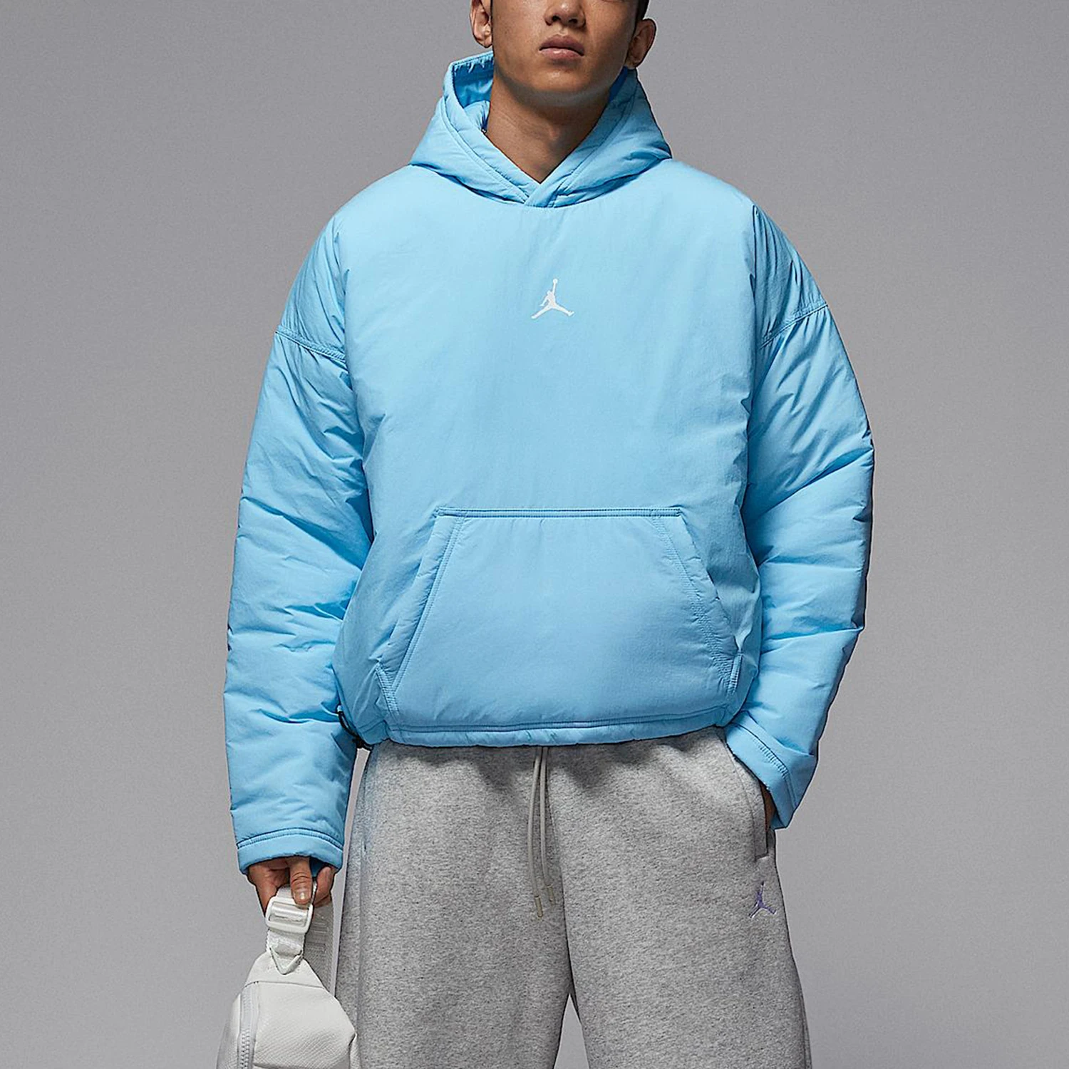 

Оригинальная мужская теплая и свободная повседневная толстовка Nike JORDAN для активного отдыха HV1865-497