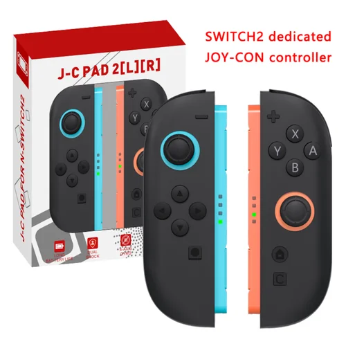 Imagen 2 del producto Nuevo Control Inalámbrico Bluetooth Compatible con Switch 2, Joy-Con, Gamepad NS, Controles de Repuesto Izquierdo y Derecho