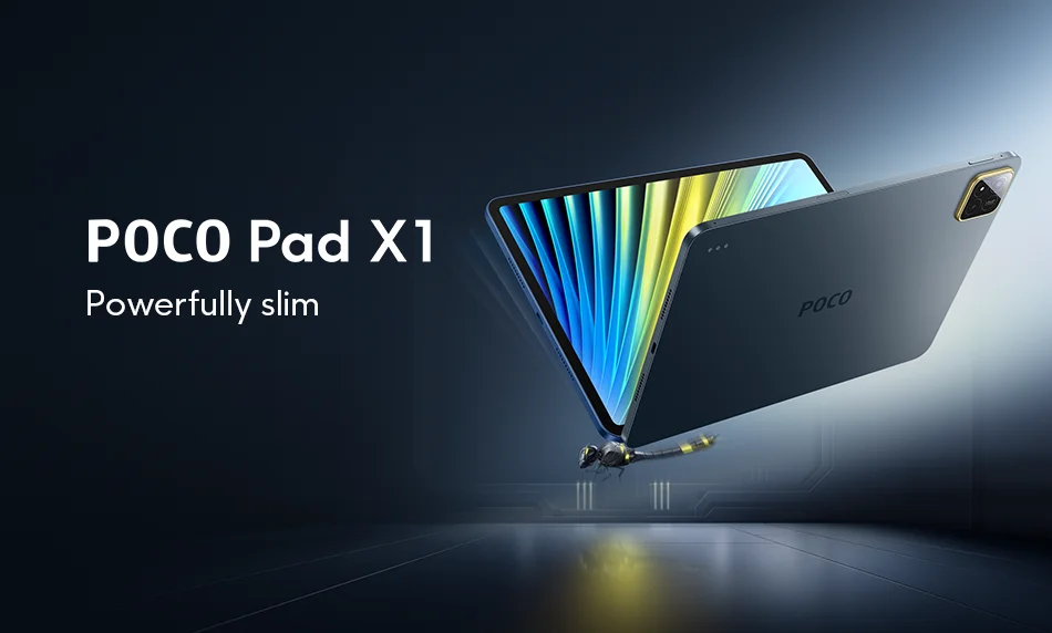 Global Vesion POCO Pad X1 11.2" 3.2K 144Hz Display Snapdragon 7+ Gen 3 8850mAh Battery 45W Turbo Charging 13MP Quad Speakers
