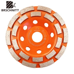 BRSCHNITT Grindig Wheel 1pc 125mm for Marble Stone Concrete 5inch Machine Grindig Sanding Disc