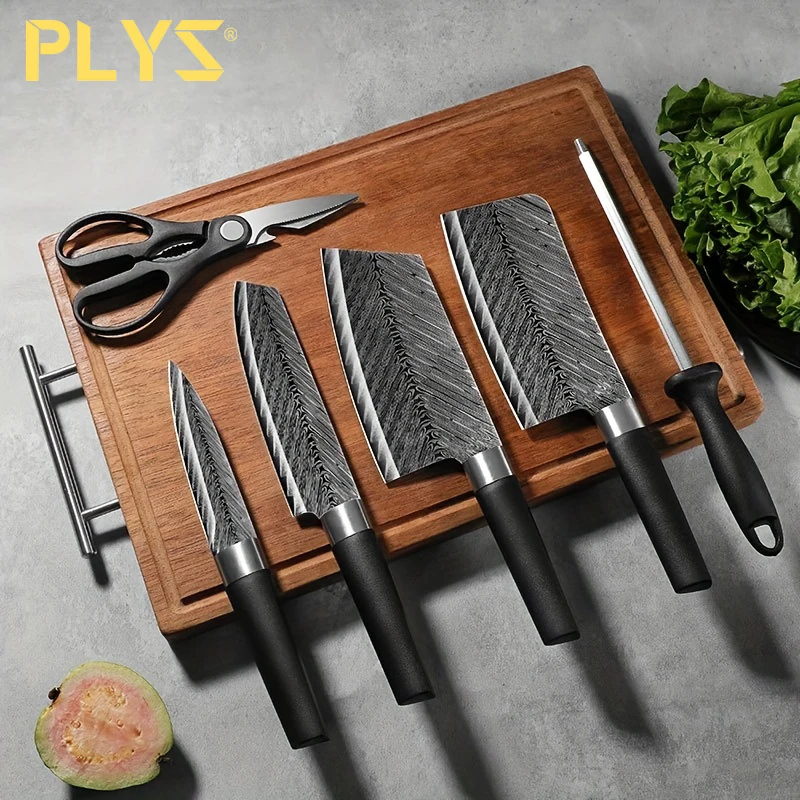 

7 шт./набор, набор кухонных ножей из нержавеющей стали