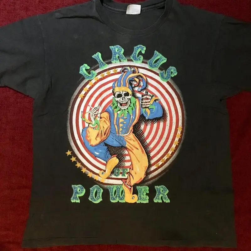 Vintage Circus Of Power Vices Tour 90 Shirt Adult S 5Xl Ea0212