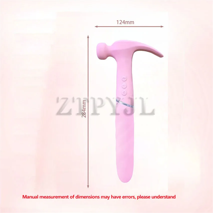 Vibratory For Woman Clitoris & G Spot Massage Stimulation Masturbation  Hammer Vibrator Nipple Adult Sex Toys Vibrators Female