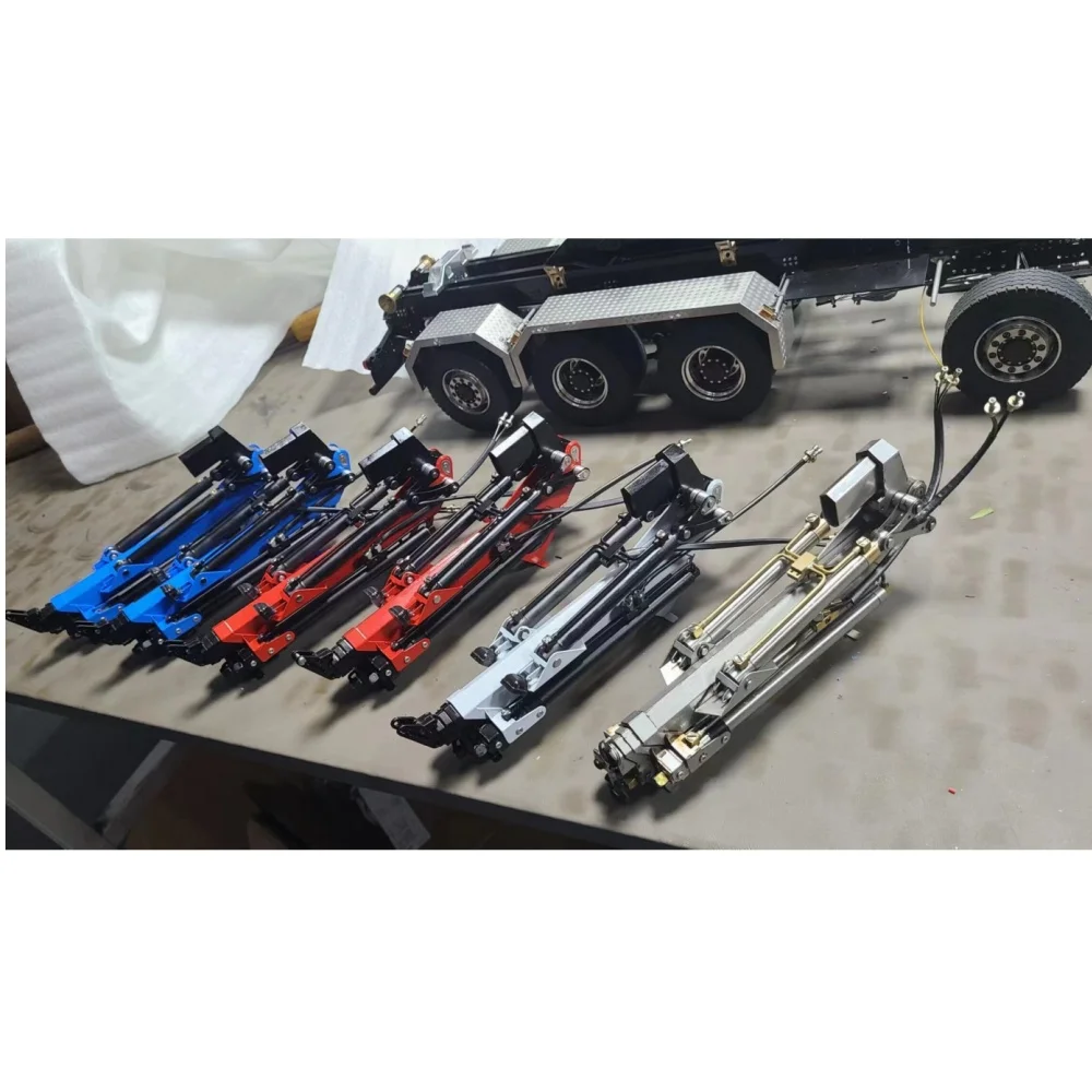 

Metal Fly Jib Arm Crane Spare Part for Toy 1/14 RC Hydraulic Dumper Car Radio Controlled Tipper Tractor Truck DIY Model Vehicles