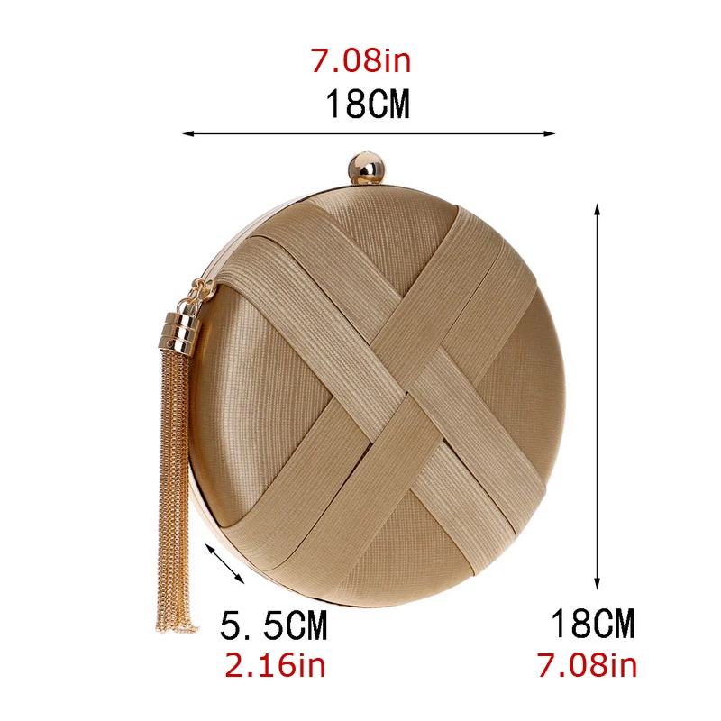Fashion Women Bag Tassel Metal Small Day Clutch Purse Handbags Chain Shoulder Lady Evening Bags Phone Key Pocket Bags