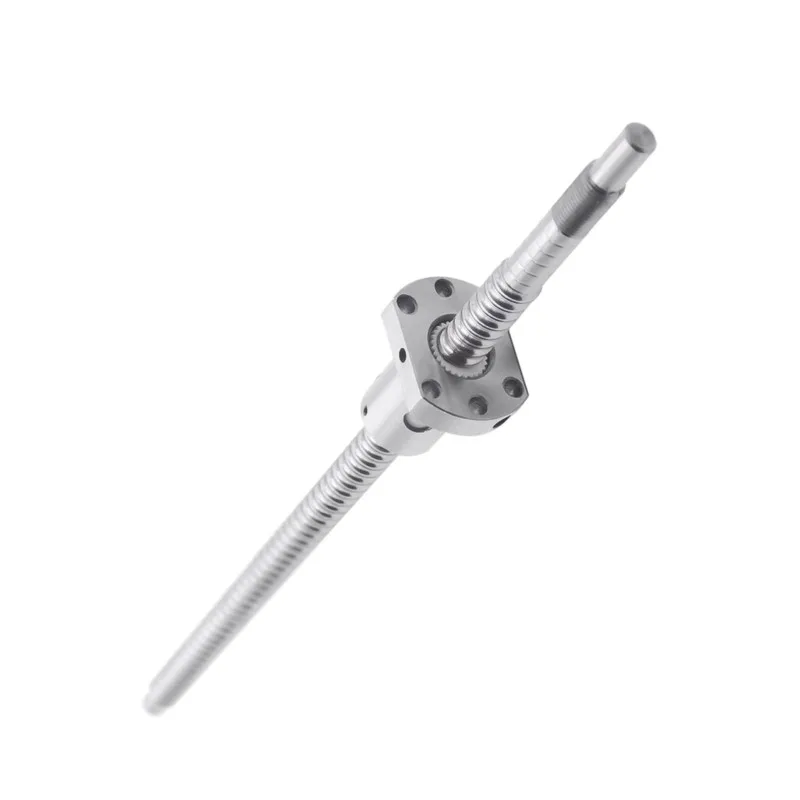 SFU1610 Ball Screw 16mm Lead 10mm 1610 C7 Grade with Single Nut BK/BF12 End Machined 1610 Ball Screw For CNC Engraving Machine