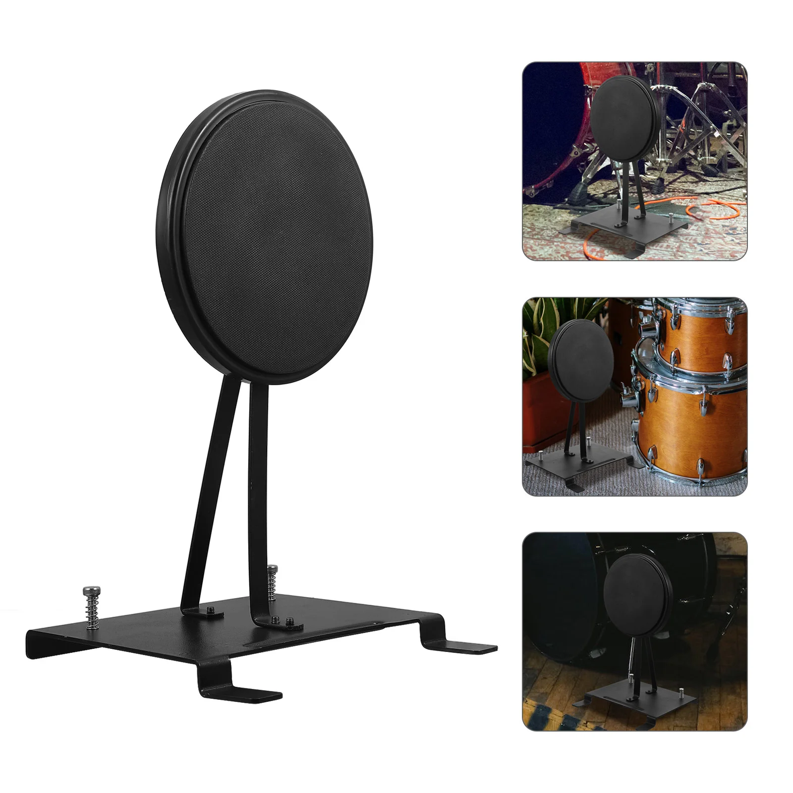 

Kick Drum Trainer Practice Pad for Drumming Kit Pedal Double Bass Exercise Device Mute Pads