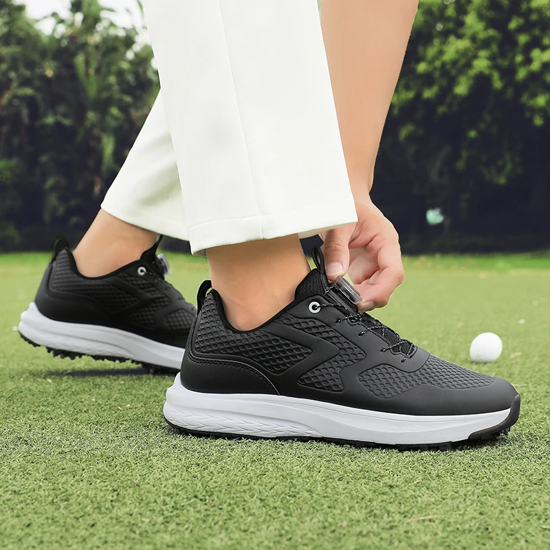 New 2025 Hot Sale Lightweight Professional Golf Shoes Neutral Golf Shoes Outdoor Wearable Lightweight Golf Shoes Very Good