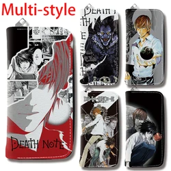 Death Note Anime Portable Zipper Wallet Cartoon Long Purse Handbag Card Holder
