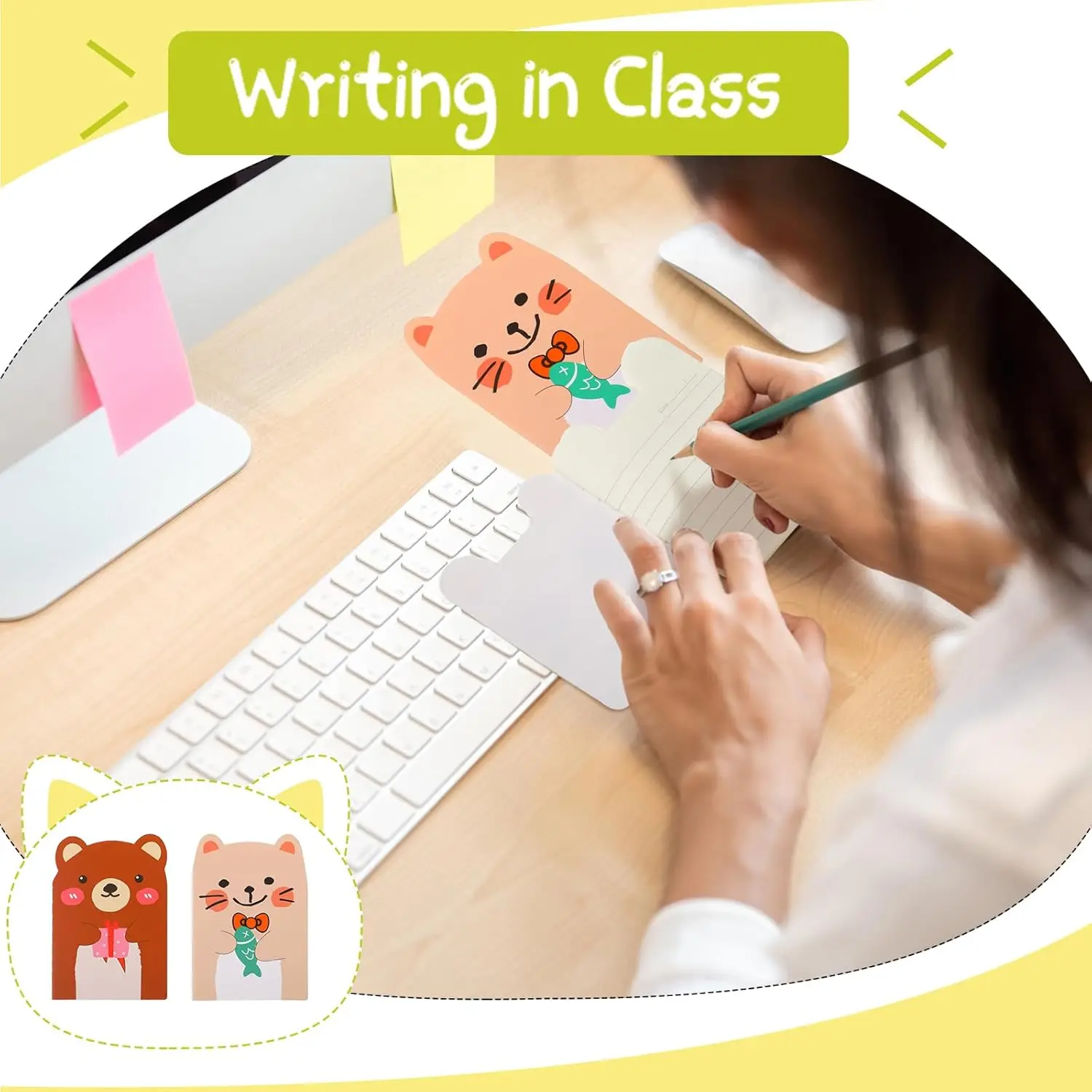 4 Packs Mini Notebooks for Kids Small Cute Notebooks Mini Notebooks Party Favors for Classroom Prizes Gift