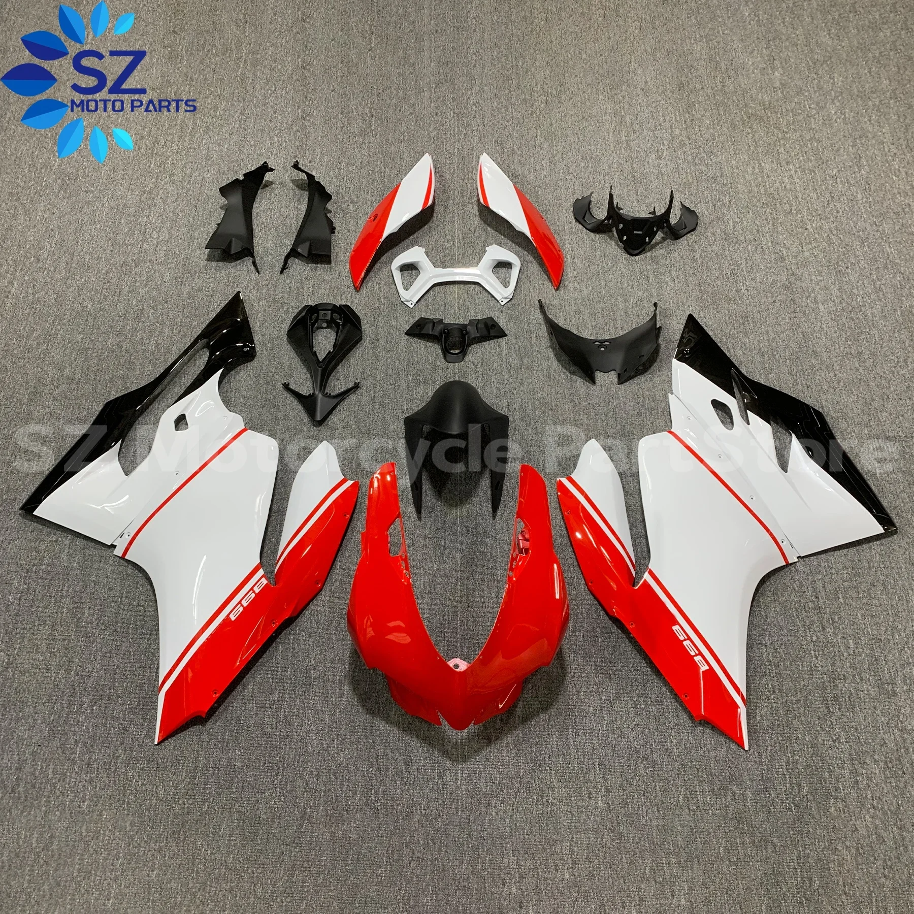

Fit For Ducati Panigale 899 1199 2012 2013 2014 motorcycle complete fairing ABS plastic high quality body kit