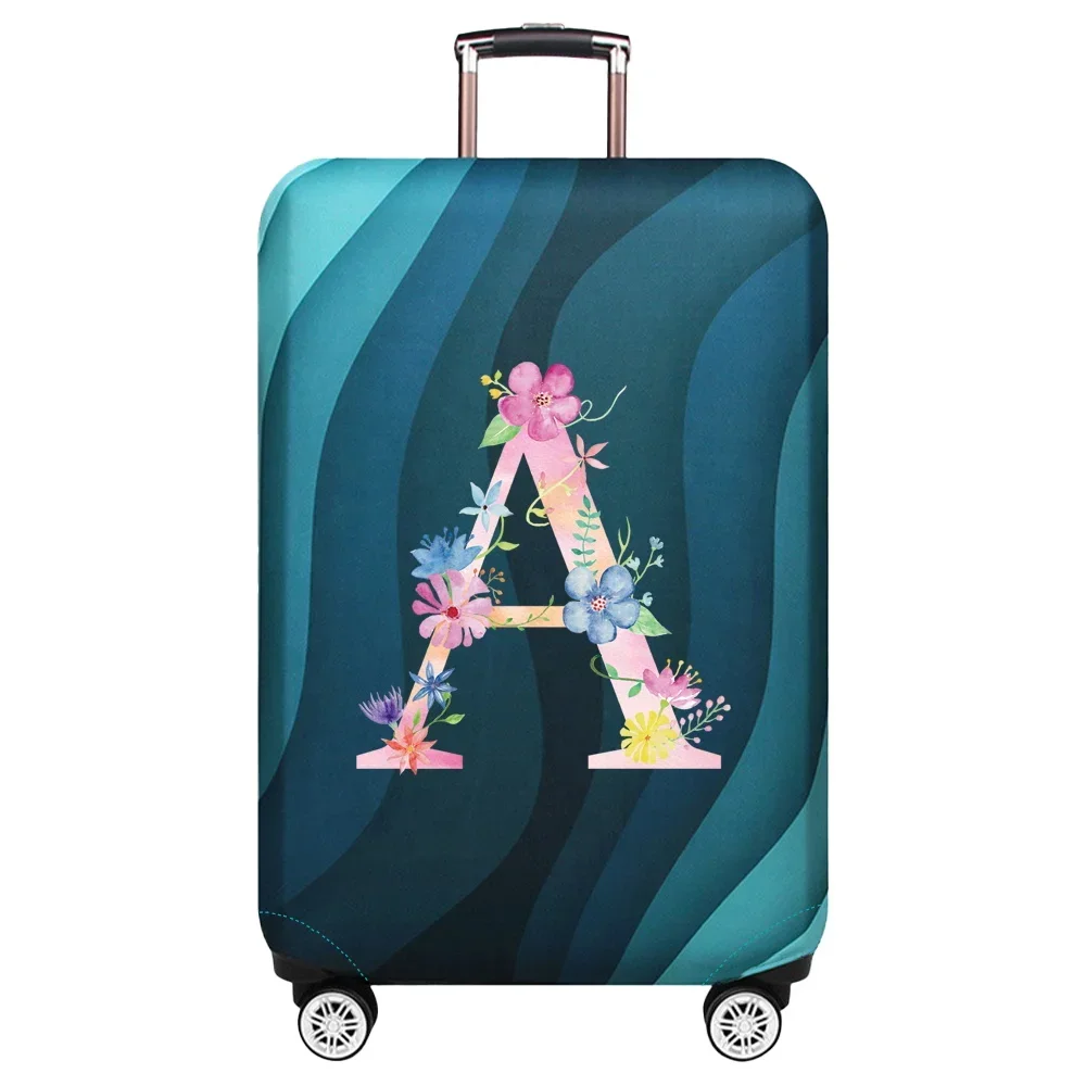 Luggage Covers 18-32inch Protector Travel Luggage Suitcase Protective Cover Stretch Dust Covers Print Pink Letter Series