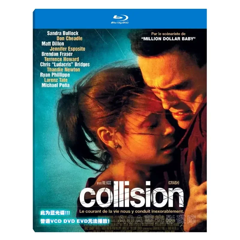 Crash 2004 American Award Winning Crime Film Directors Cut Version Chinese English French Subtitles Blue