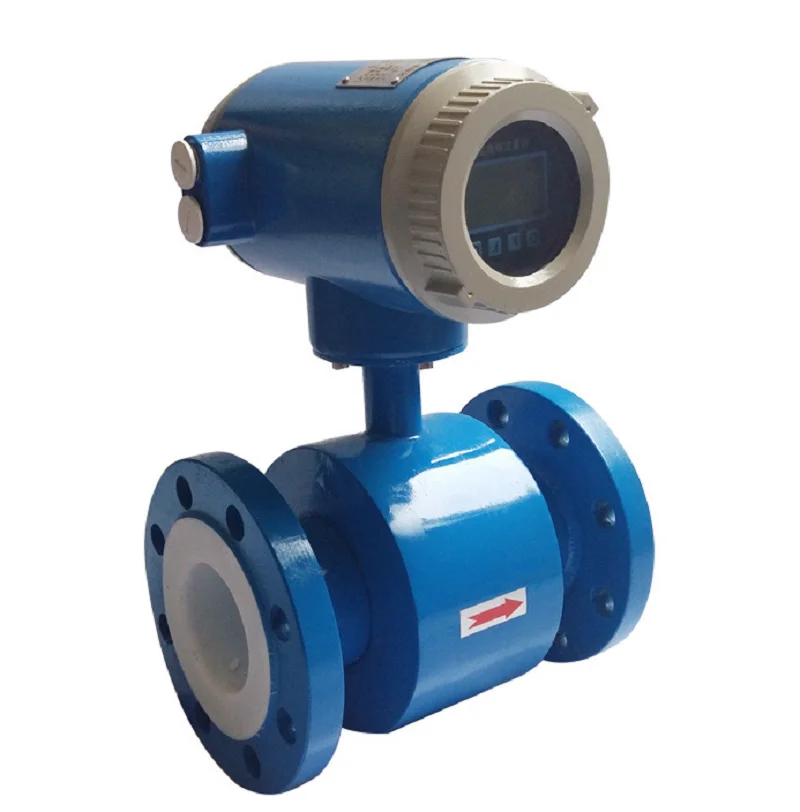 China Ultrasonic Flow Meter 4-20mA  DN15-DN3000 Smart Electromagnetic Flowmeter
