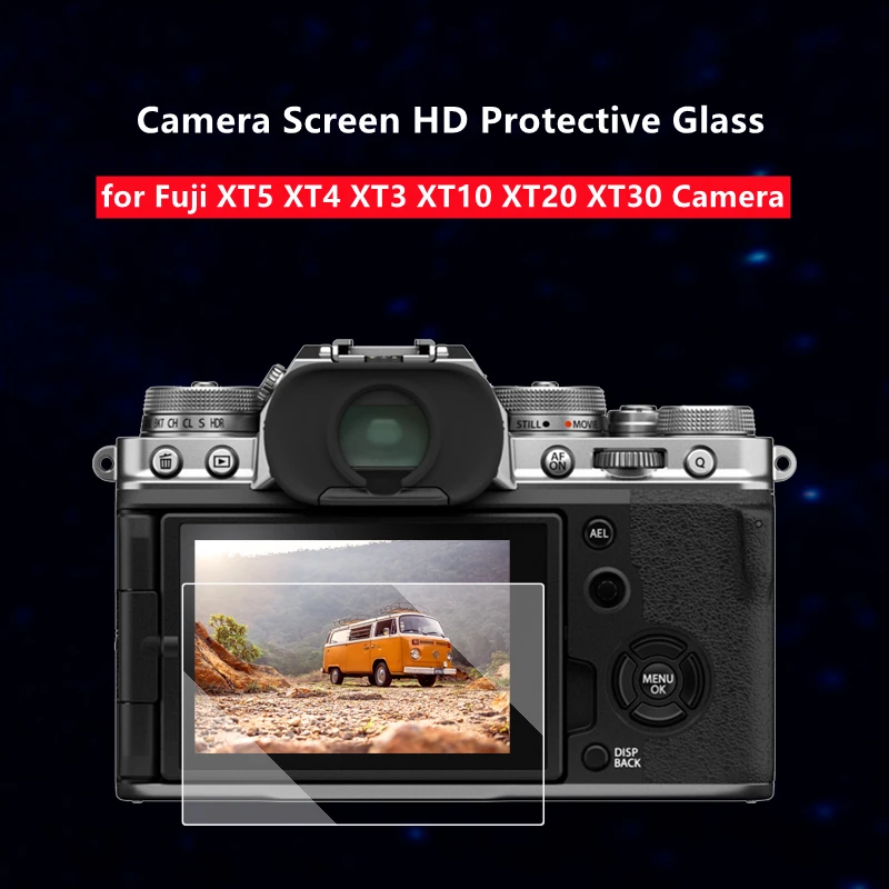 Fuji XT5 XT4 XT3 Camera HD Tempered Glass for Fujifilm X-T3 X-T4  X-T5 X-T30 X-T20 XT10 LCD Screen Protector Cover Film