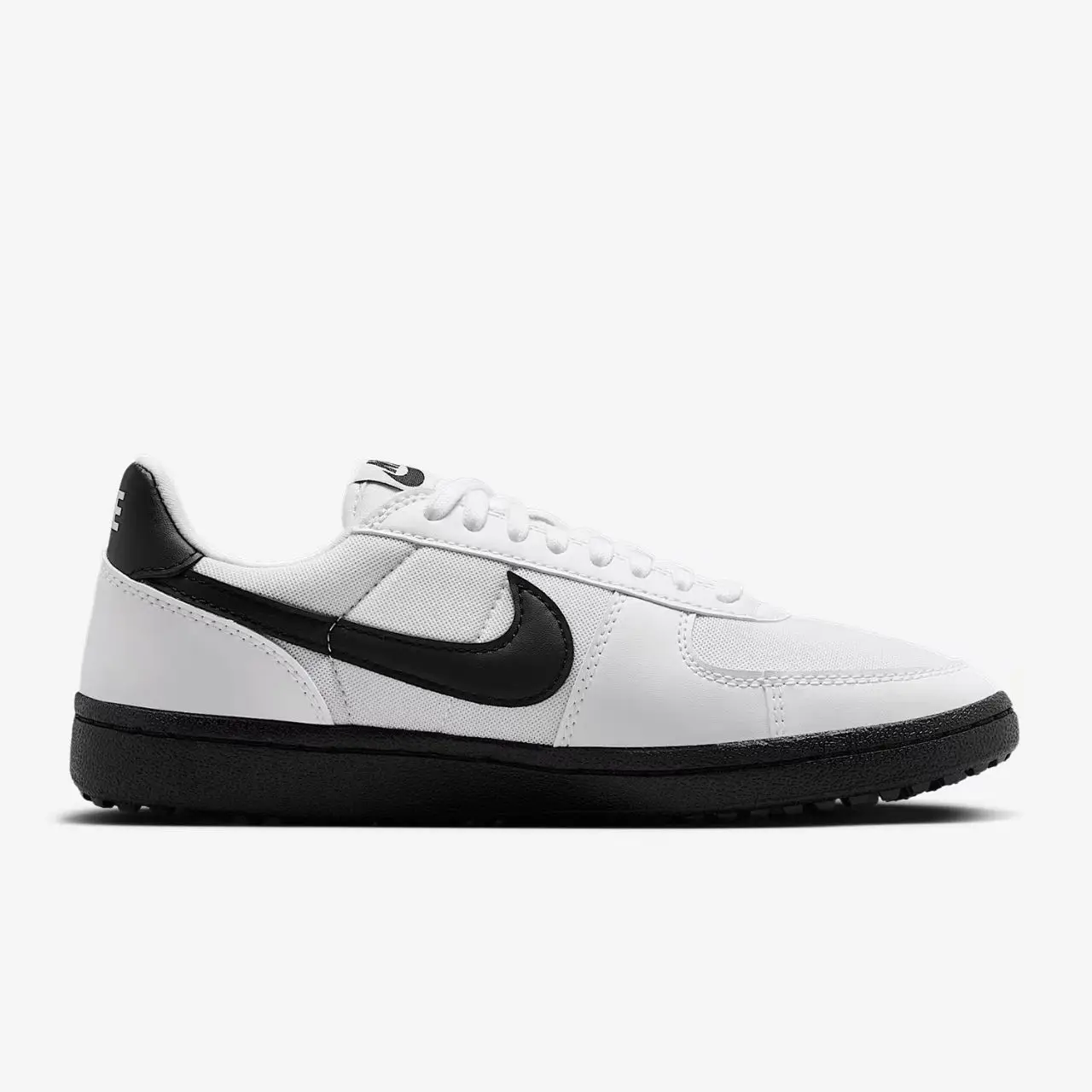 Nike Fieldgeneral Casual Shoes for Women, Comfortable and Versatile, Low-Top, American Retro Style, Suitable for Commuting and Shopping, White and Black, Fz5593-105