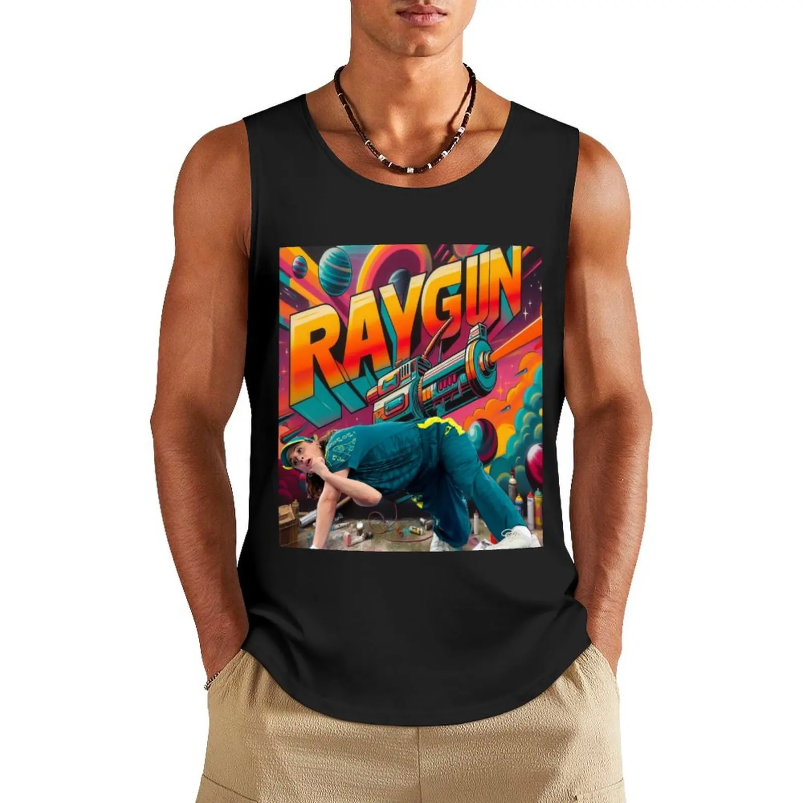 

Raygun Australian Breakdance Legend майка без рукавов мужская спортивная футболка баскетбольная одежда хлопковые футболки мужские