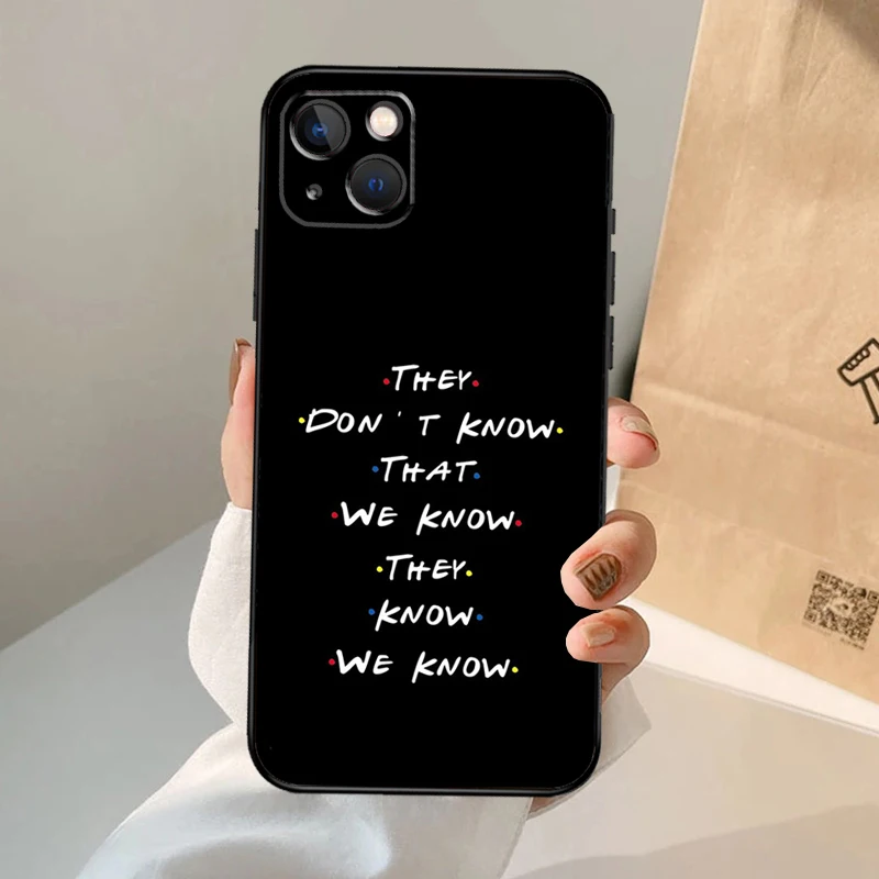 Friends TV Show Case Cover For iPhone 16 15 14 12 Pro Max 11 13 Pro Max X XR XS MAX Plus 12 Mini Coque