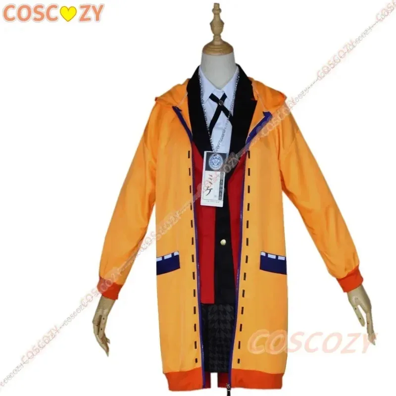

Cosplay Kakegurui Jabami Yumeko Yomoduki Runa, Cosplay Costume for Women, Coat, Jacket, Wig, Halloween Costume